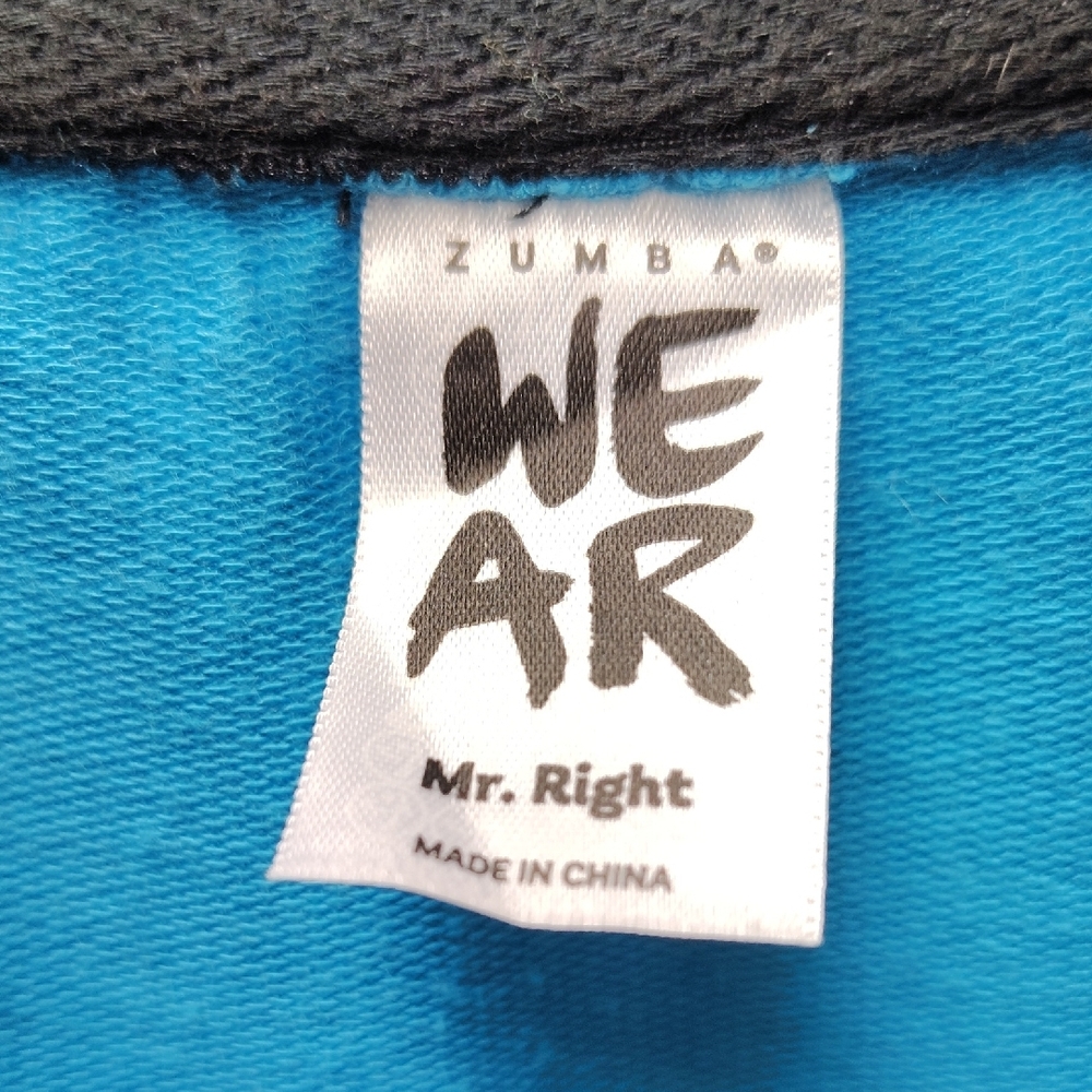 Zumba Fitness Blue and Green Lightweight Jacket - Picture 2 of 13